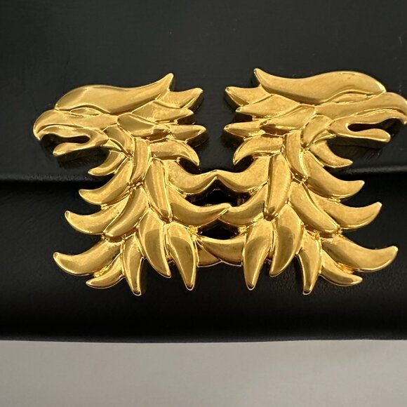 NWT RARE VALENTINO GARAVANI Maison Gryphons leather shoulder bag (Authentic) - Picture 3 of 15